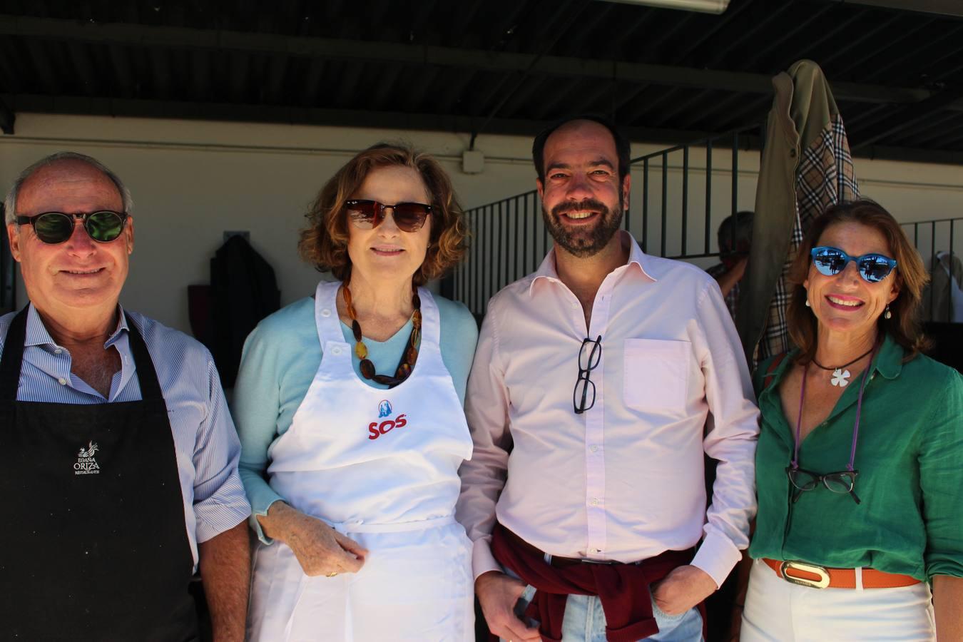Manel Fernández, Gloria Díaz, Ignacio Ysasi y Terete Ruiz Marín