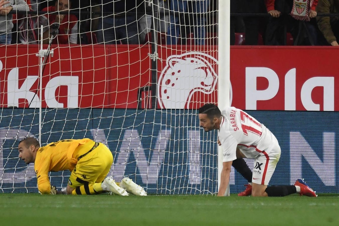 Crónica gráfica del derbi Sevilla-Betis en el Pizjuán