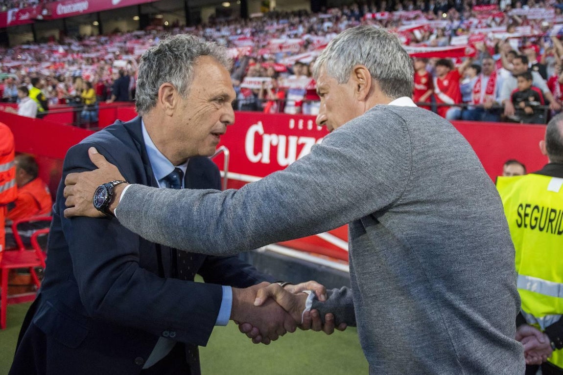 Crónica gráfica del derbi Sevilla-Betis en el Pizjuán