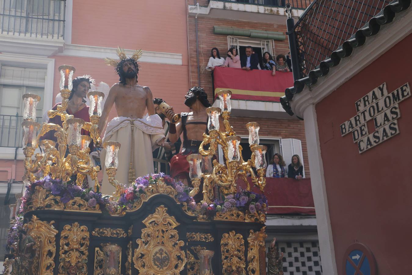 En imágenes, salida procesional de Jesús Despojado el Domingo de Ramos