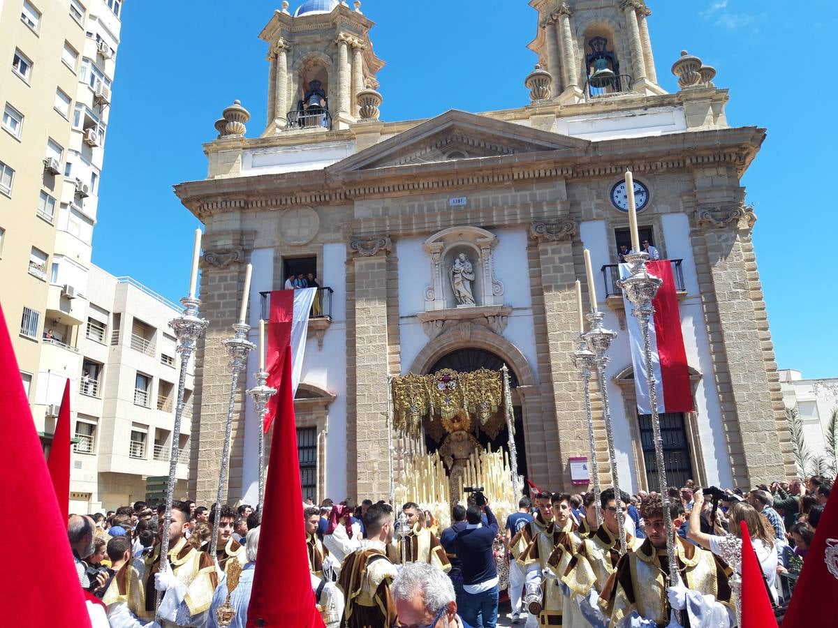 FOTOS: Borriquita en la Semana Santa de Cádiz 2019. Domingo de Ramos