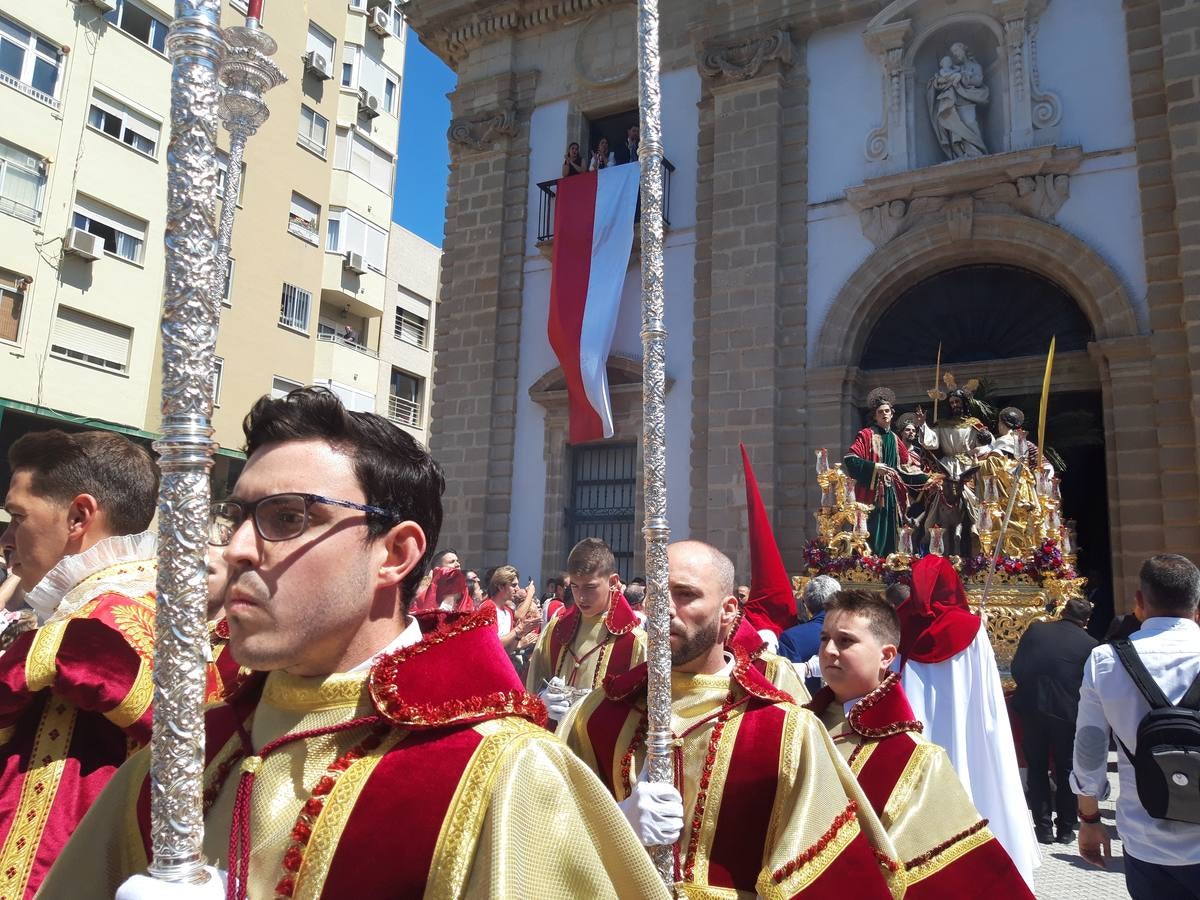 FOTOS: Borriquita en la Semana Santa de Cádiz 2019. Domingo de Ramos