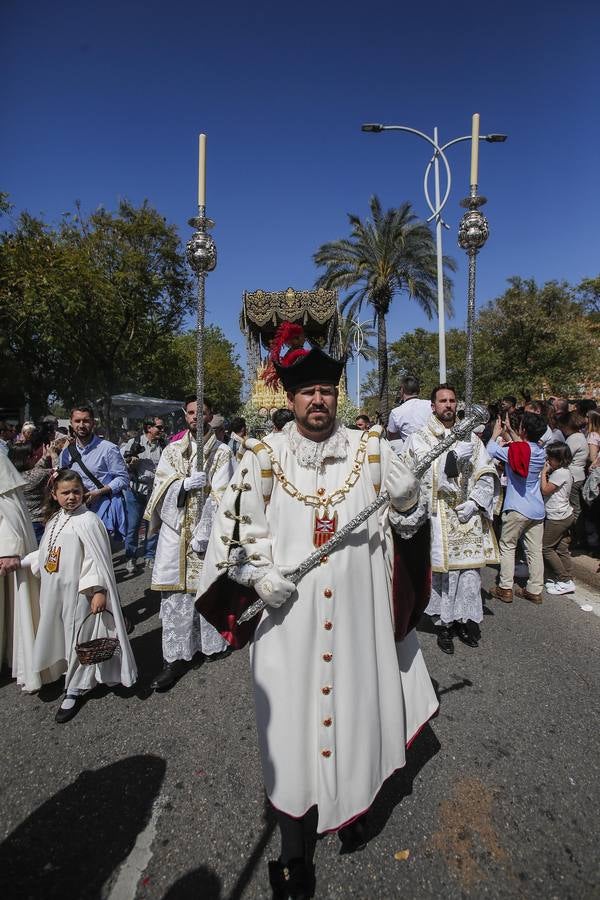 La procesión de la Hermanda de la Merced de Córdoba, en imágenes