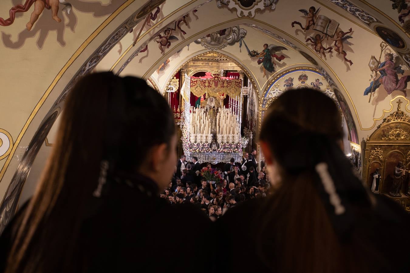 Estación de penitencia del Tiro de Línea el Lunes Santo