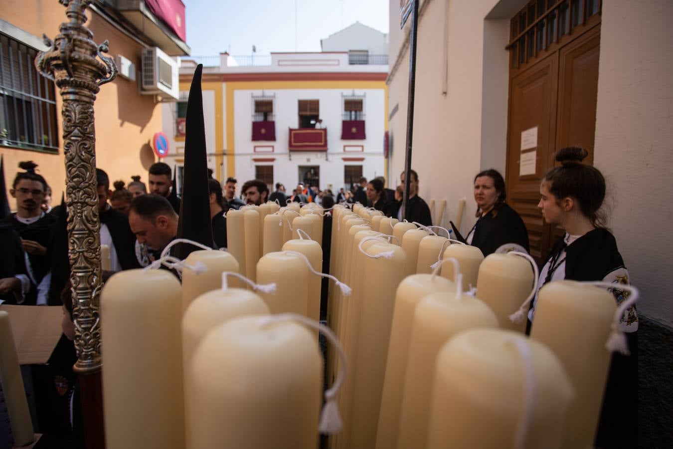 Estación de penitencia del Tiro de Línea el Lunes Santo