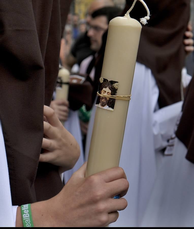 Salida de El Carmen Doloroso este Miércoles Santo, en imágenes