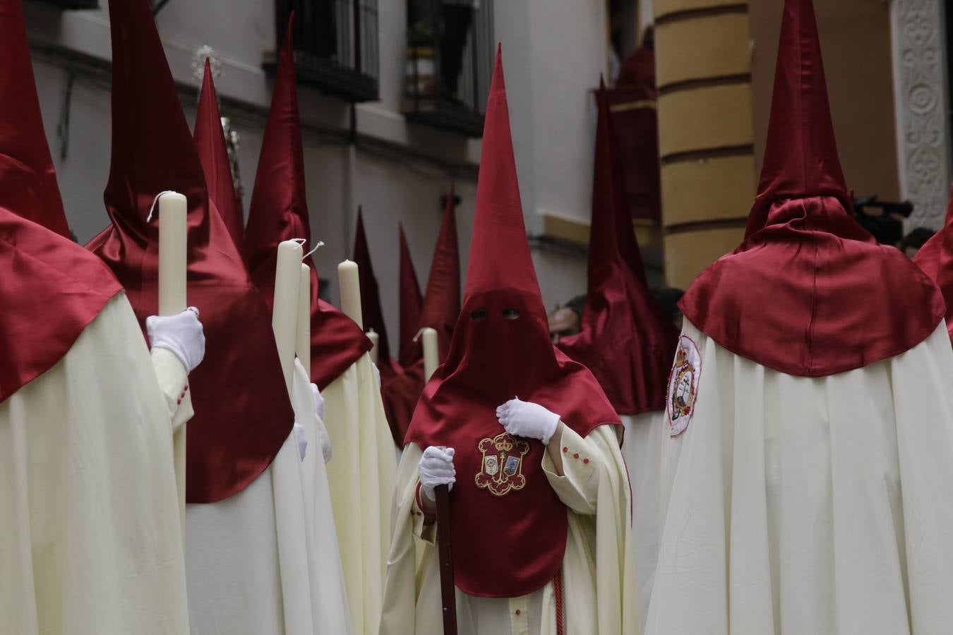 En imágenes, la estación de penitencia de La Lanzada