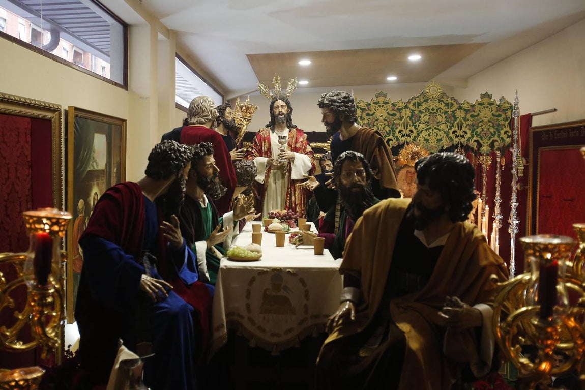 Un triste día para la historia de la Sagrada Cena de Córdoba, en imágenes