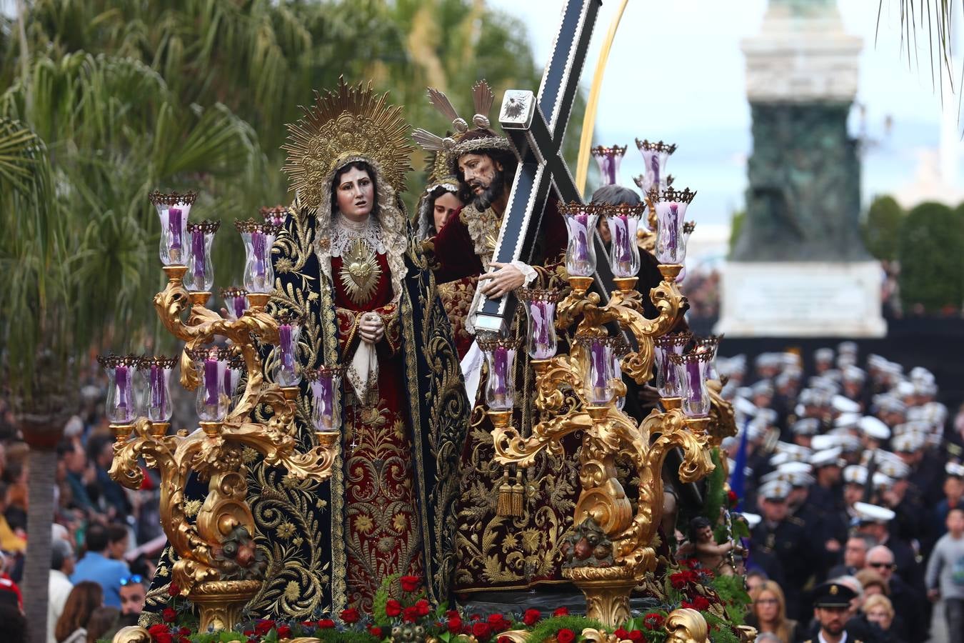 FOTOS: Afligidos en la Semana Santa de Cádiz 2019