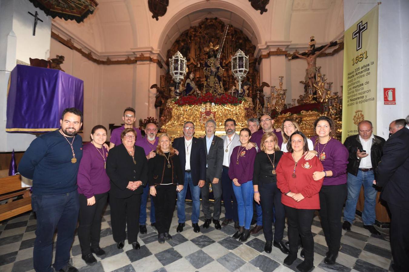 FOTOS: Fernando Grande-Marlaska en la Semana Santa de Cádiz 2019