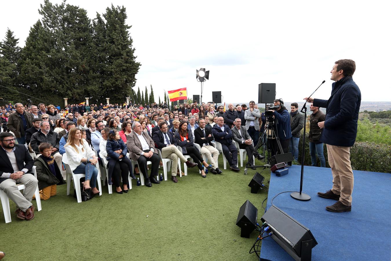 En imágenes: Pablo Casado, en Toledo