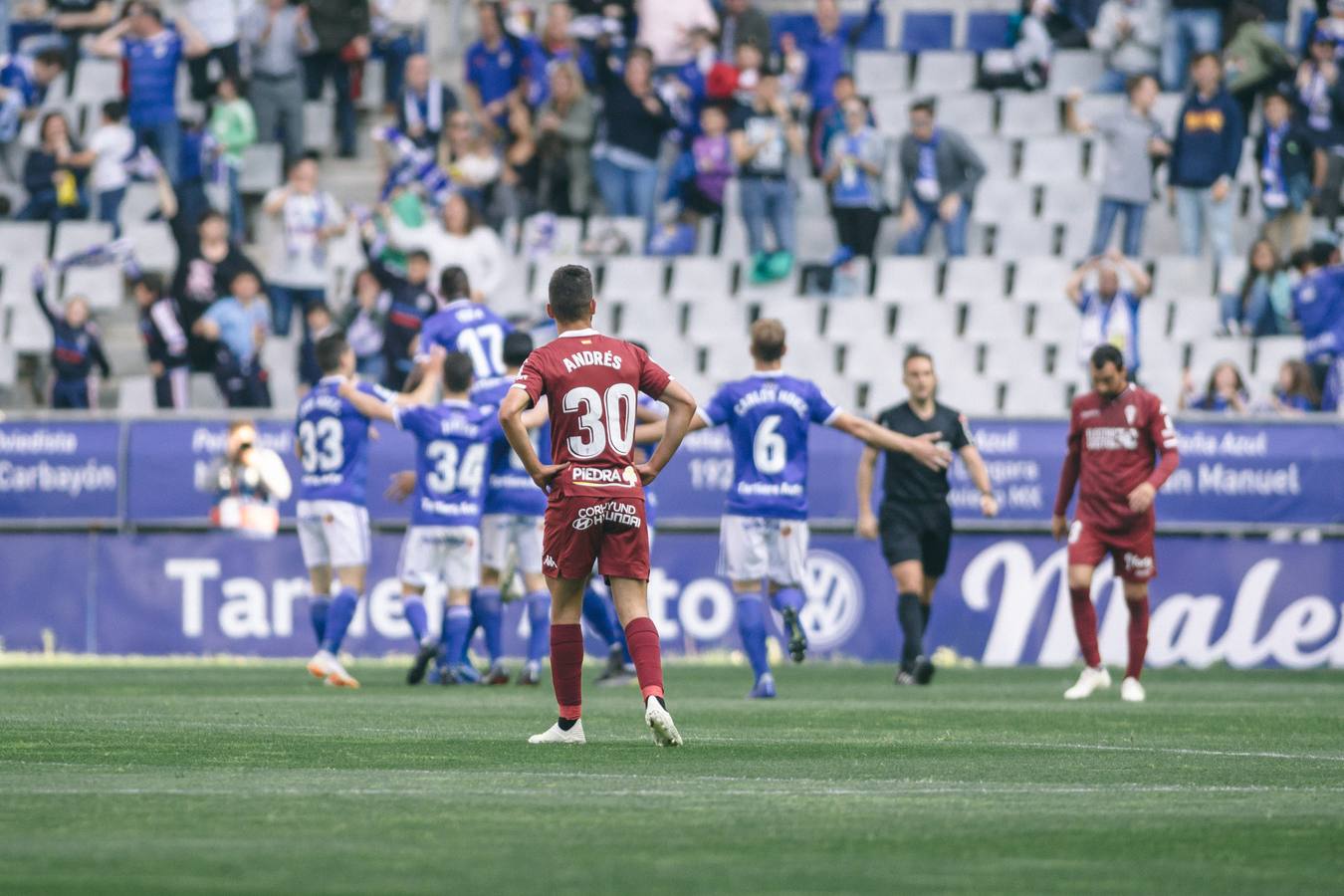 El Real Oviedo-Córdoba CF, en imágenes