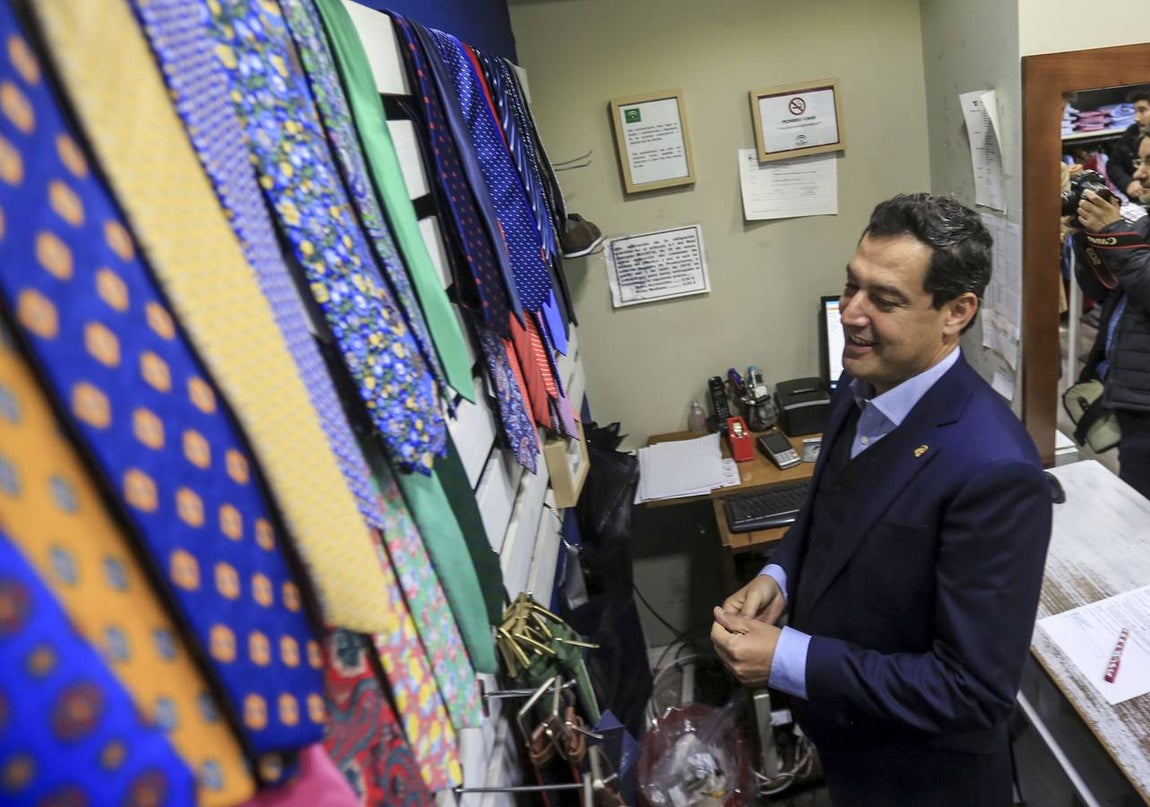 El presidente Moreno Bonilla visita El Puerto