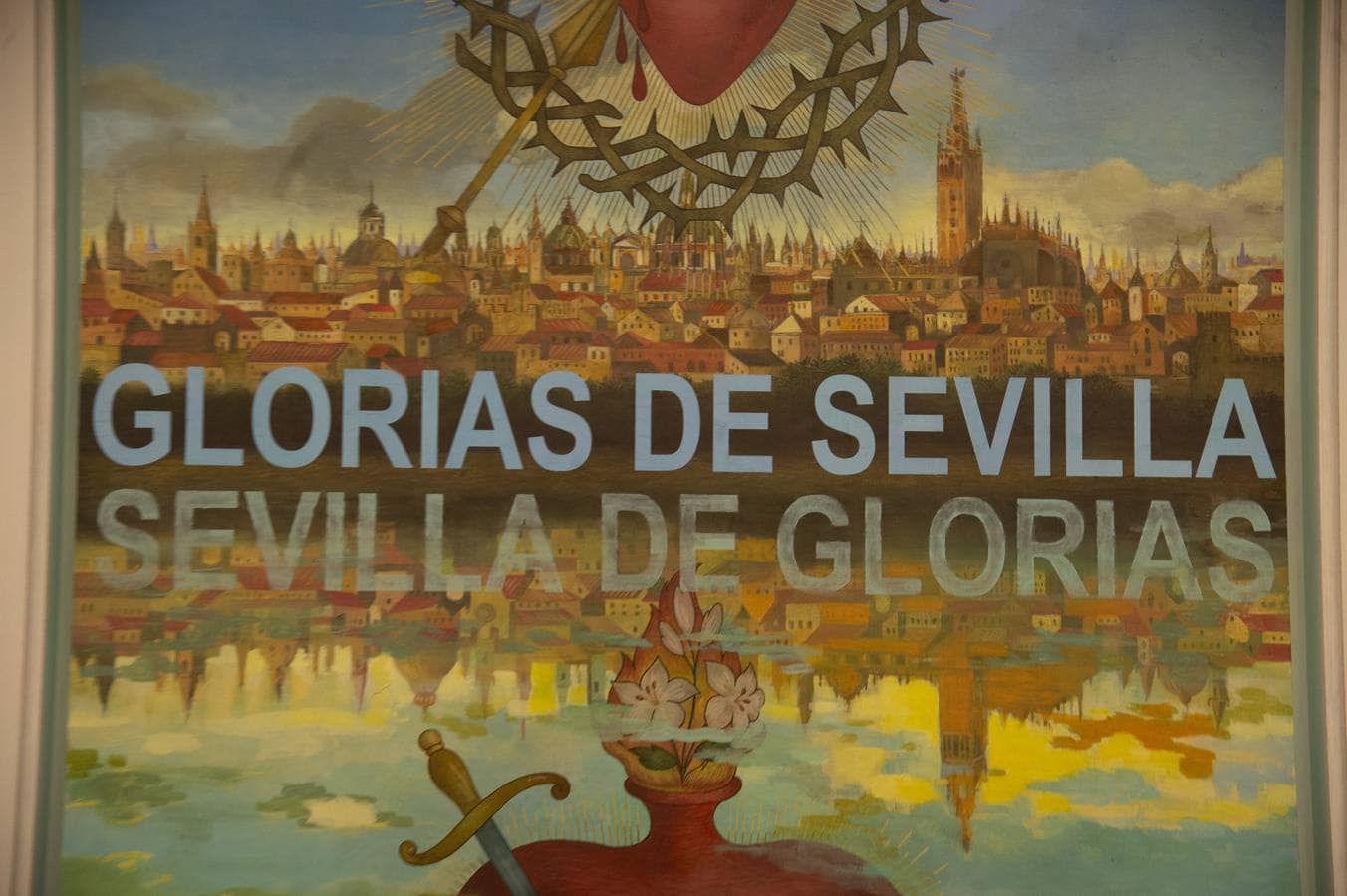 Galería de los detalles del cartel de las Glorias