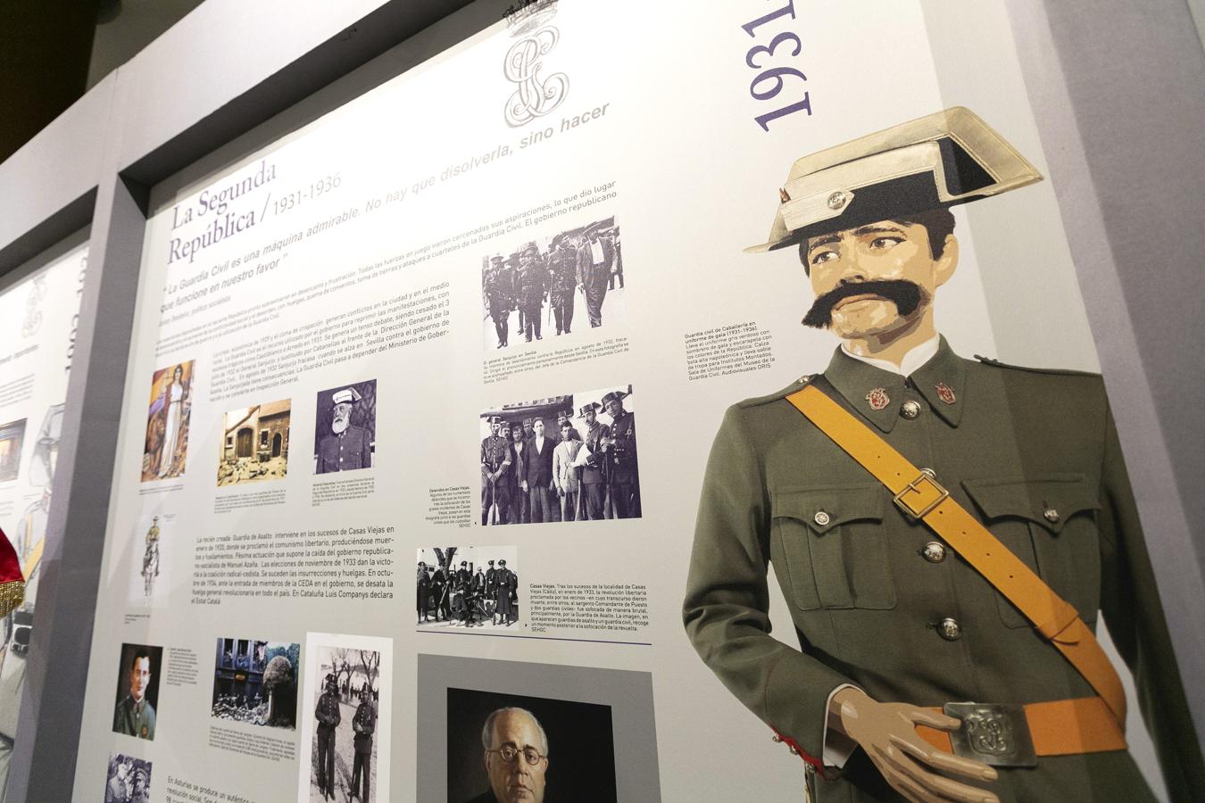 La Guardia Civil celebra 175 años con una exposición en el Museo del Ejército