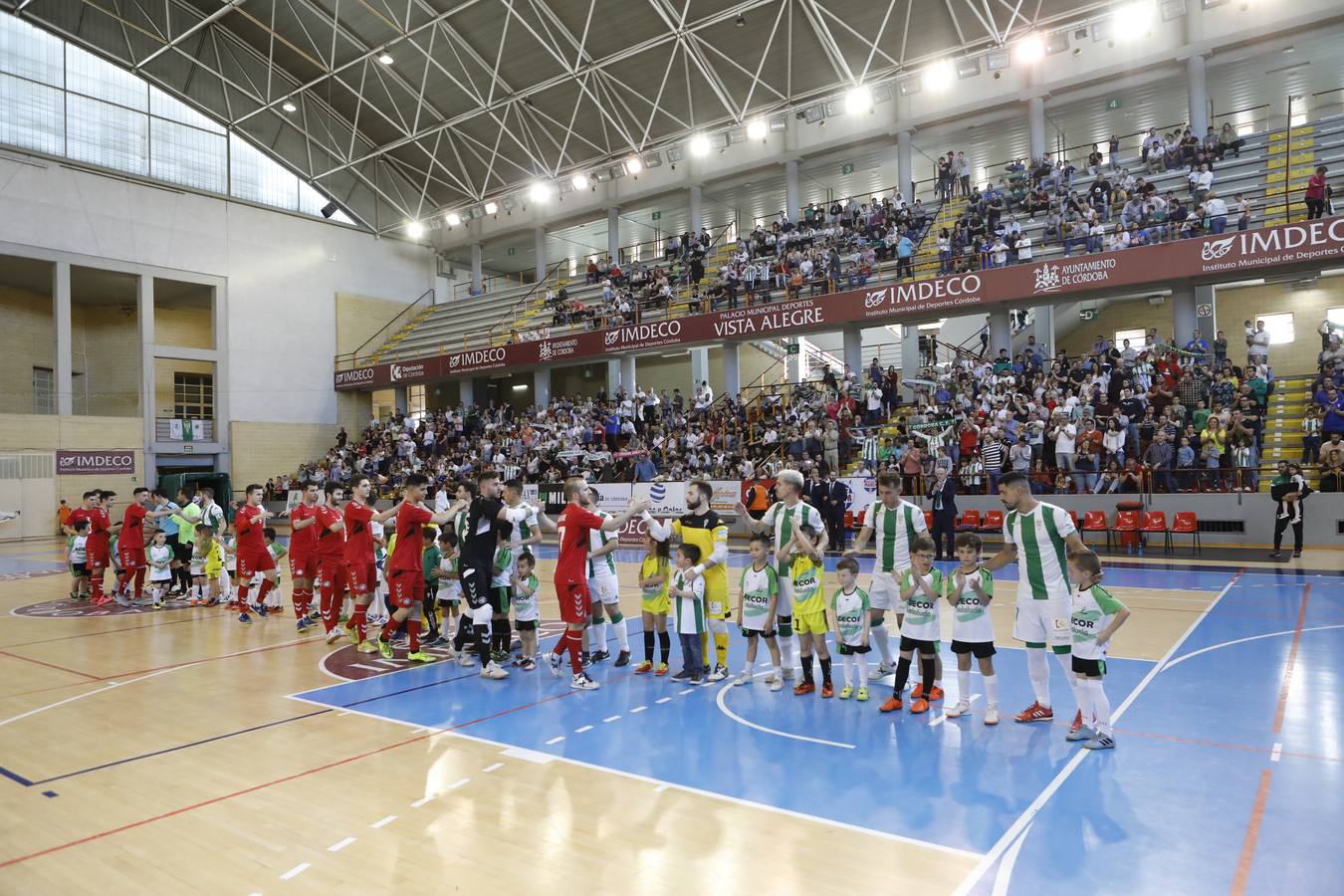 La alegría del Córdoba Futsal por el play-off, en imágenes