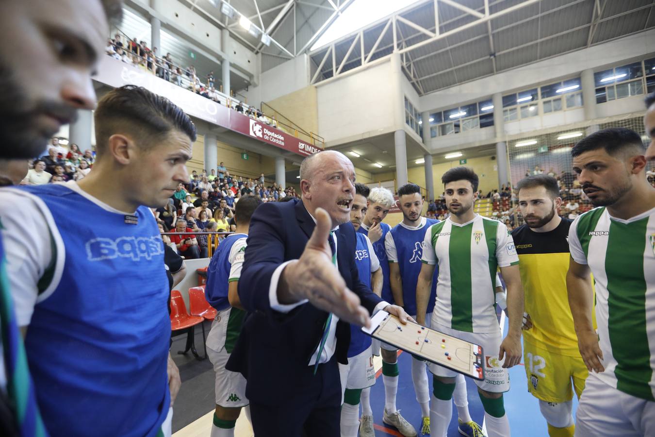 La alegría del Córdoba Futsal por el play-off, en imágenes