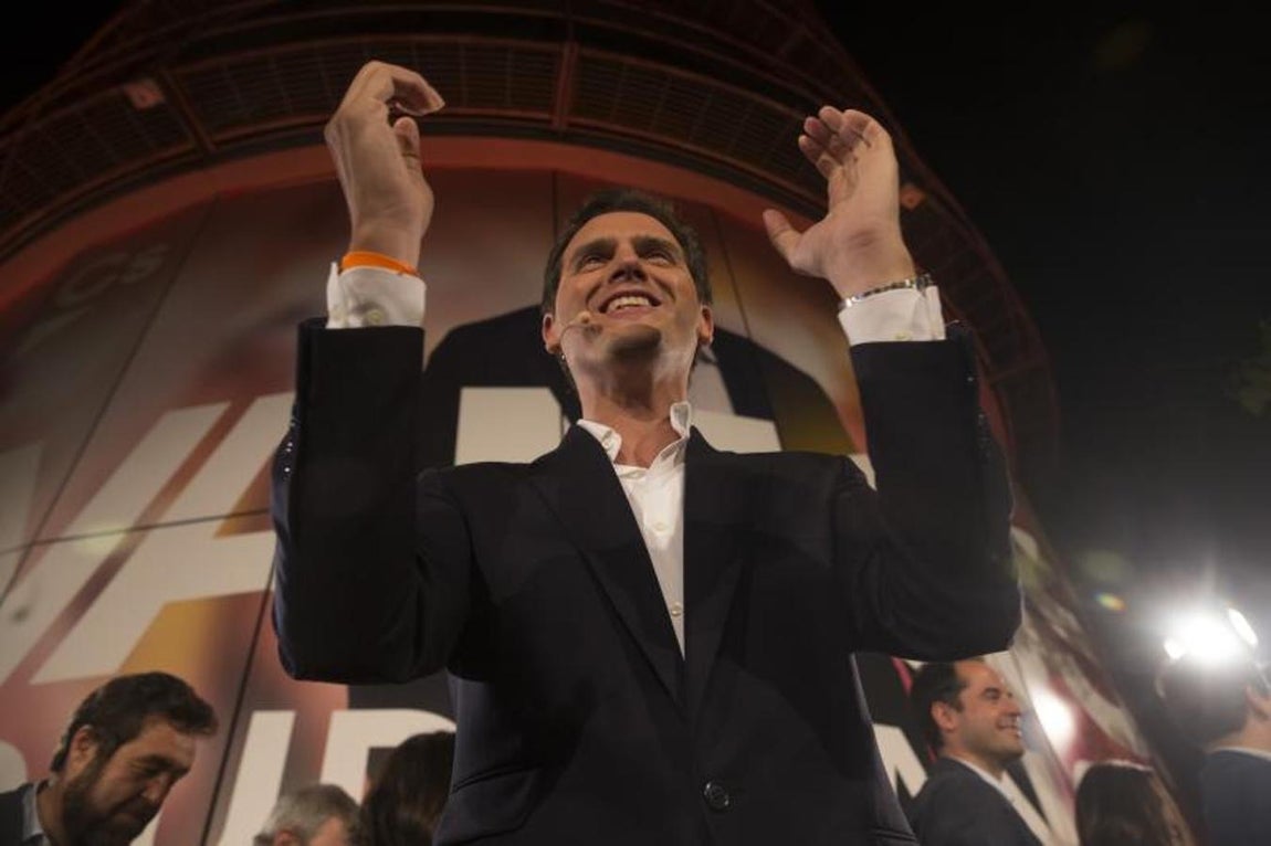 El líder de Ciudadanos, Albert Rivera. 
