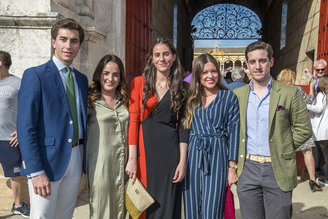 Francisco Soro, Mercedes Martín, María Eugenia González Serna, Marta Rubio y Cristian Ferratel
