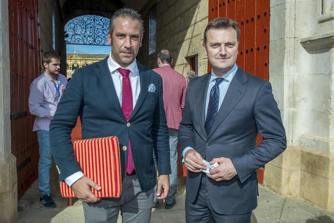 Los matadores Manuel Carbonell y Raúl Gracia «El Tato»