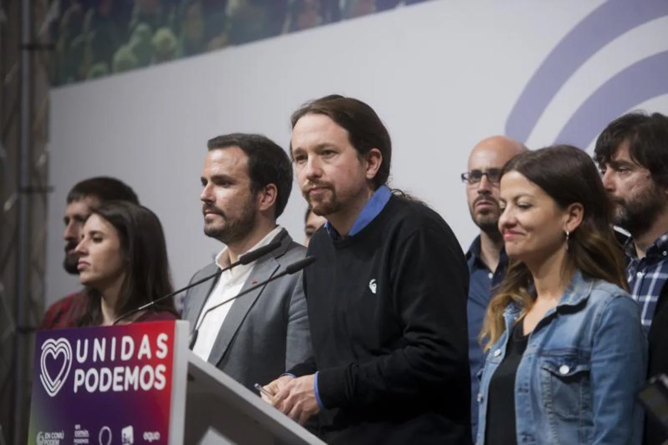 Sede de Unidas Podemos. 