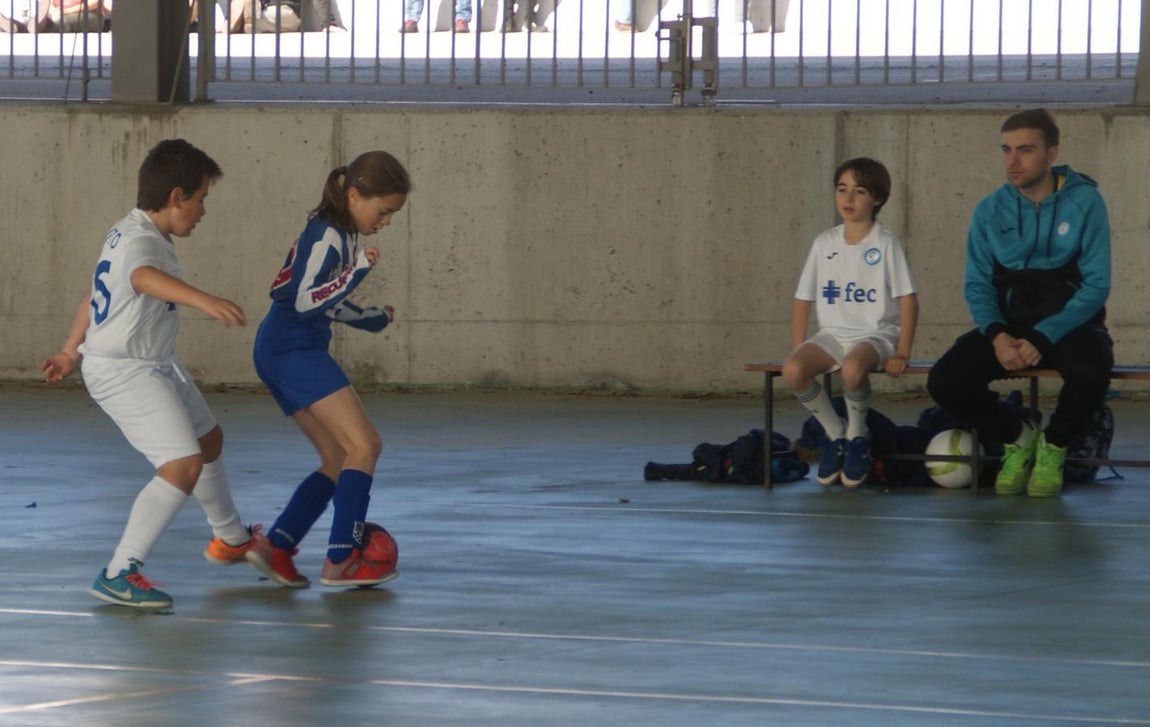 Las mejores imágenes del encuentro entre Nuestra Señora del Recuerdo y Vedruna Escuelas Inter «C»