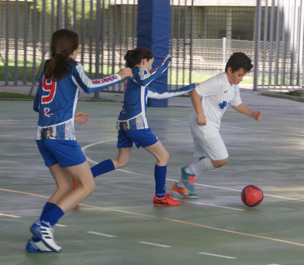 Las mejores imágenes del encuentro entre Nuestra Señora del Recuerdo y Vedruna Escuelas Inter «C»