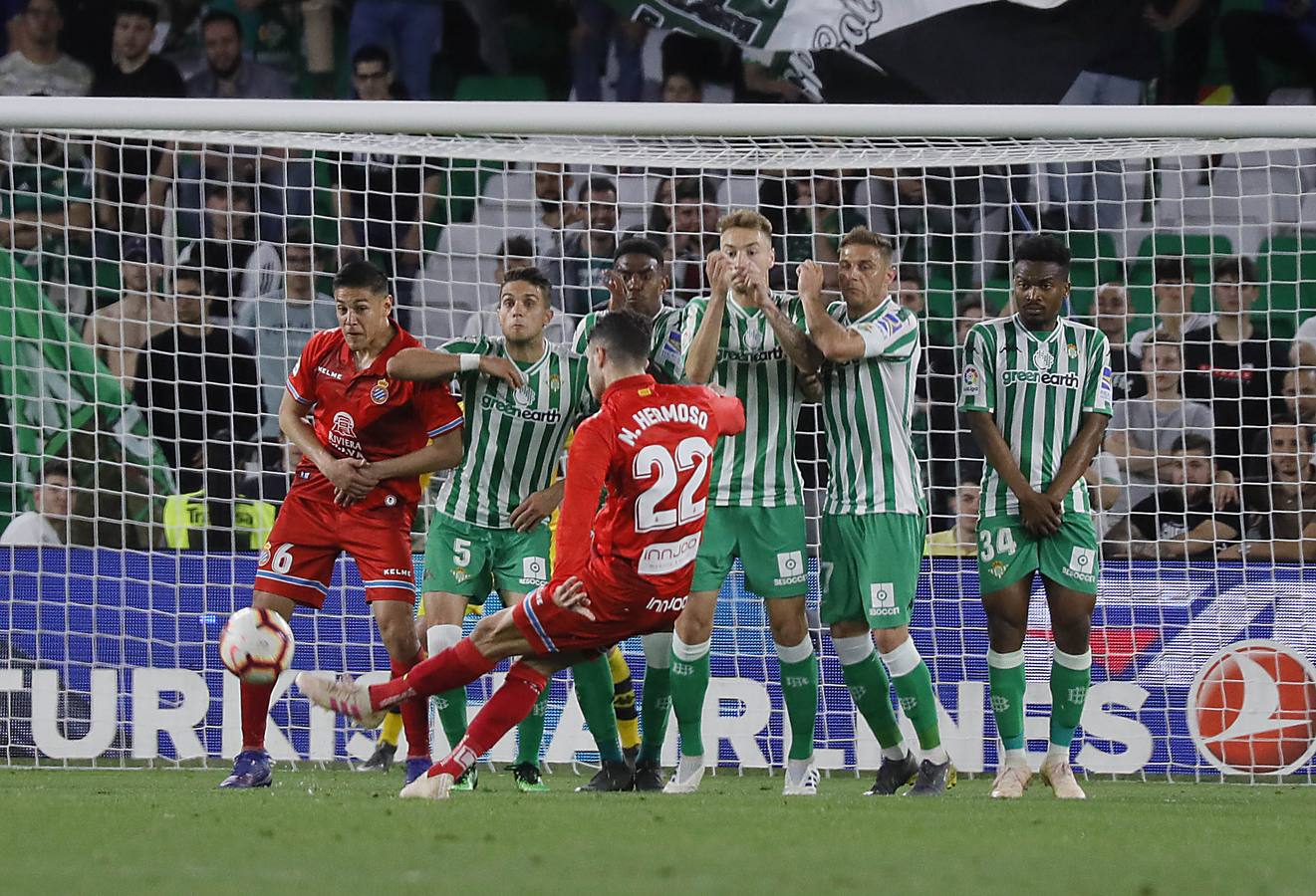 Las imágenes del Betis - Espanyol