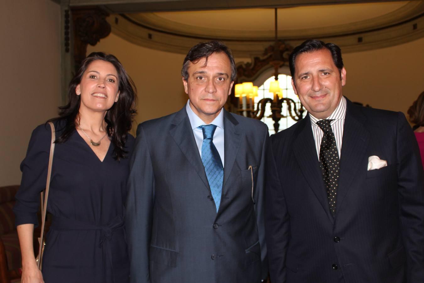 Cristina Castillo, Darío Méndez y Fernando Ruiz Onetti