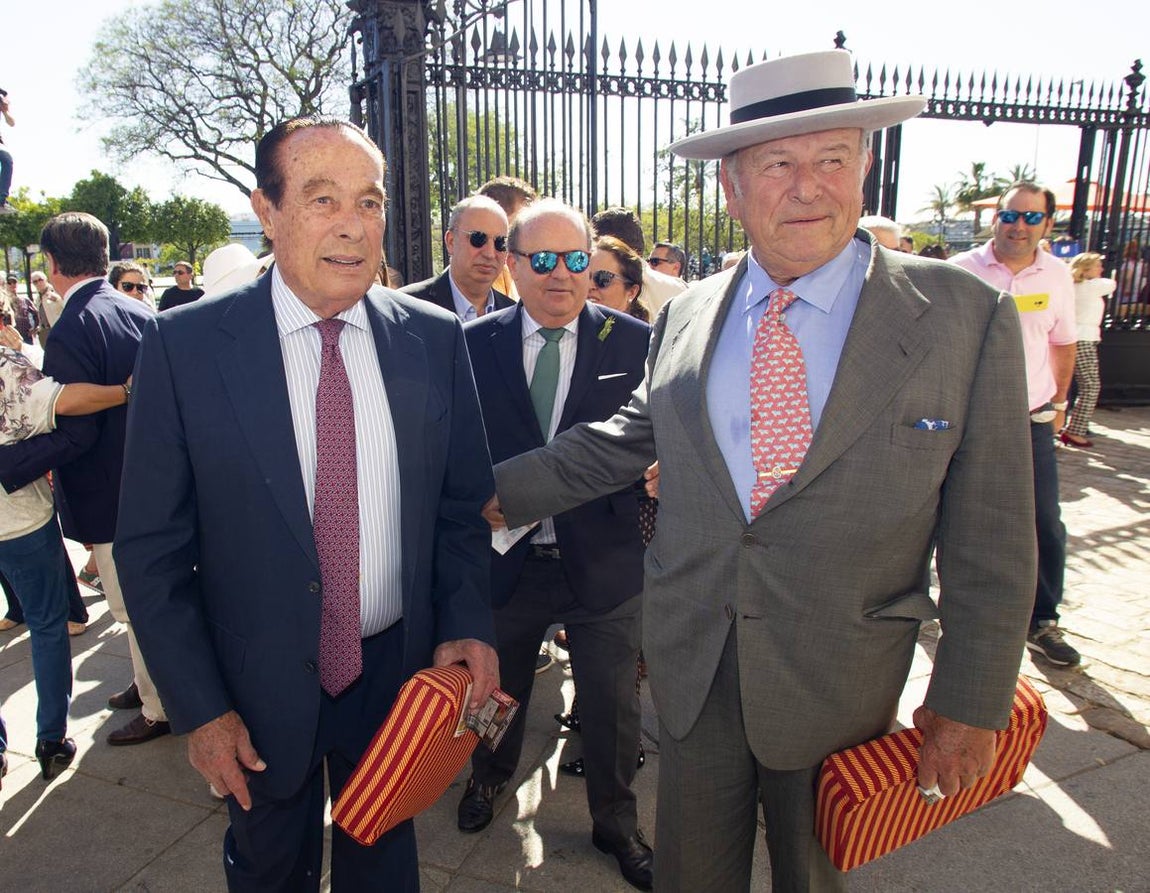 Curro Romero y Álvaro Domecq