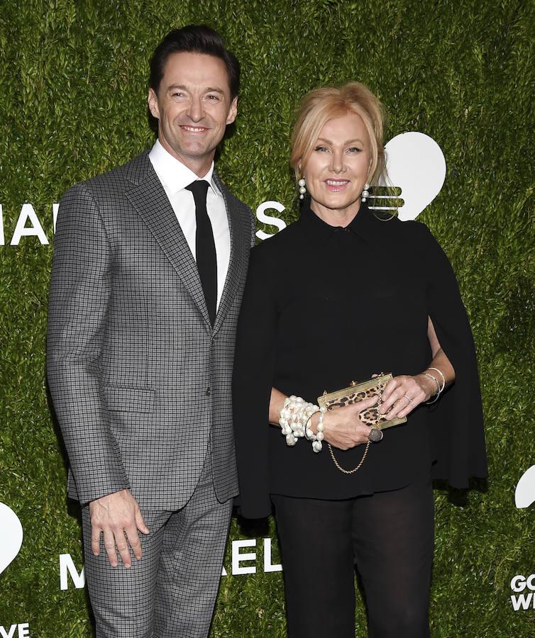 Hugh Jackman y Deborra-Lee Furness. 