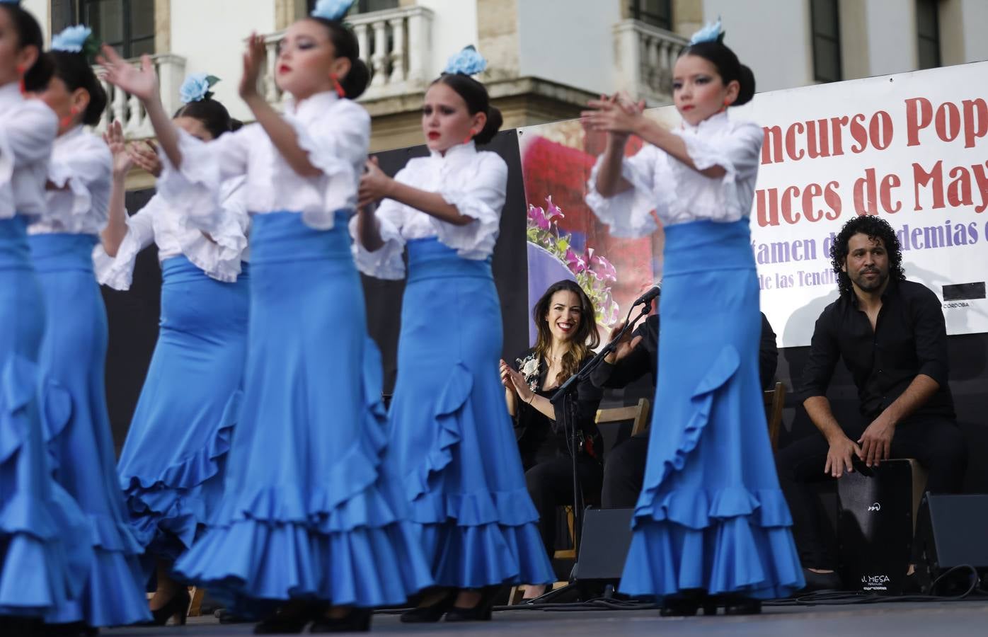 La actuación de las academias de baile de Córdoba en las Tendillas, en imágenes