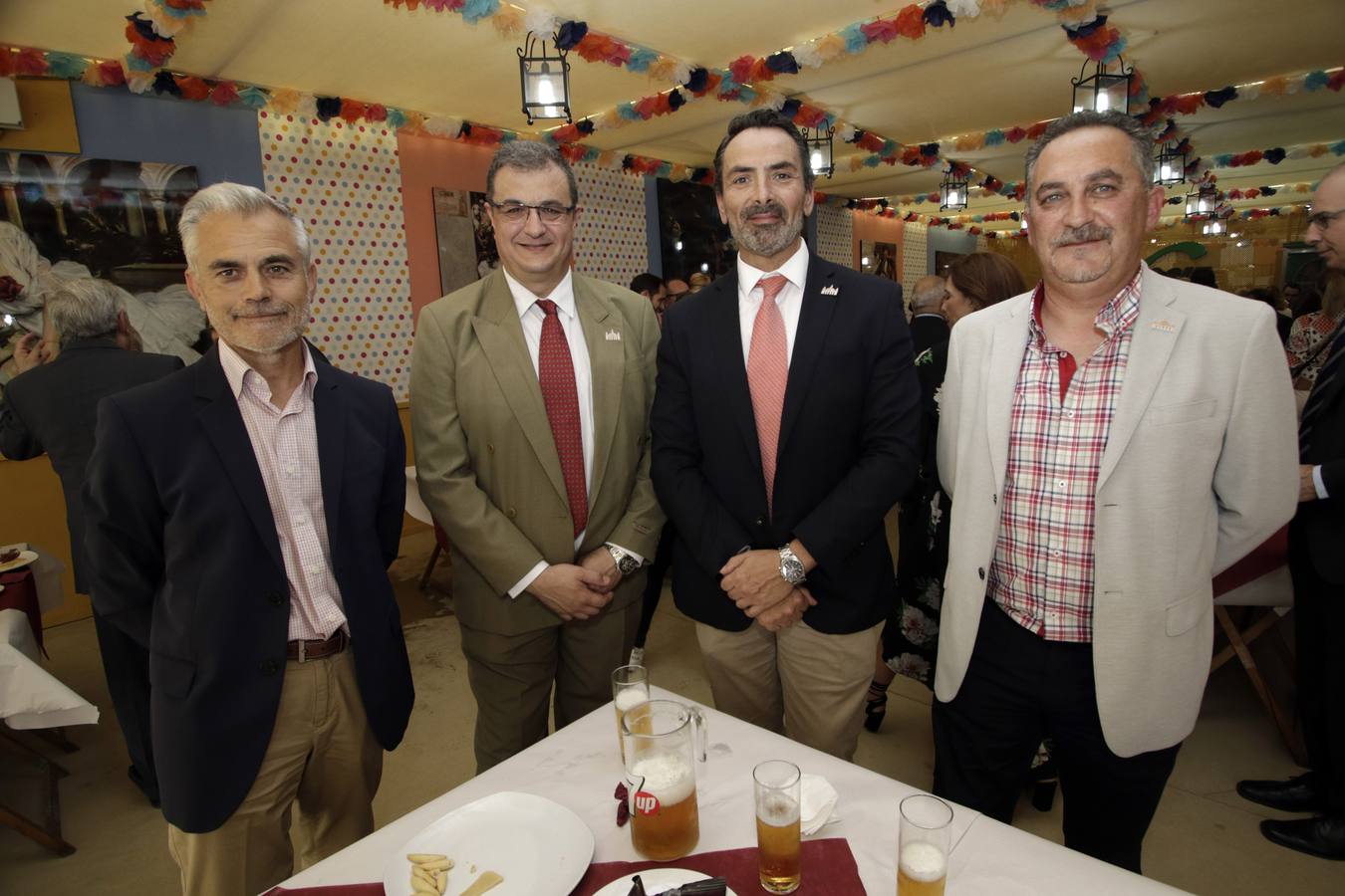 Juan Girádez, Francisco Marcos, Pepe Armario y Enrique Ruiz