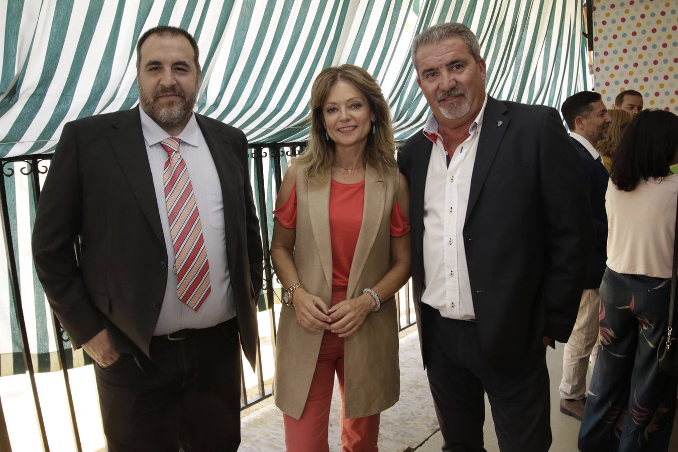 Ricardo Daza, Carmen Primo y Manuel Moreno