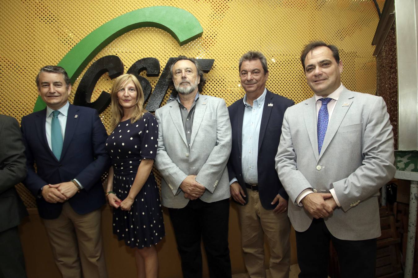 Antonio Sanz, Ana María Vielba, Rosendo Martínez, Ignacio Flores y Jaime Ruiz