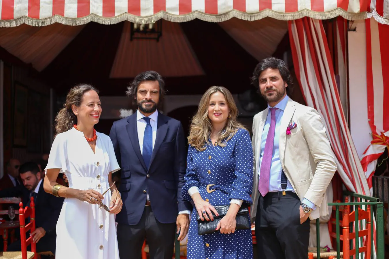 Araceli Queiro, Jorge Camacho, Margarita Pérez Blanco y Ramón Queiro