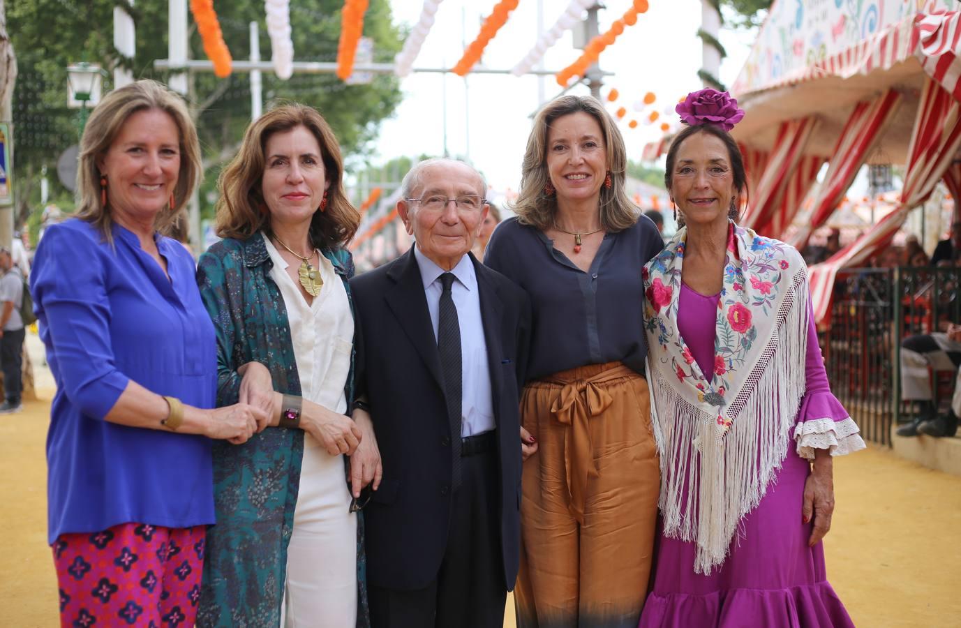 Javier Ríos, Inma Agarrado, María Luisa Pérez Caro, Antonio Ríos Ramos e Isabel Ríos Villegas