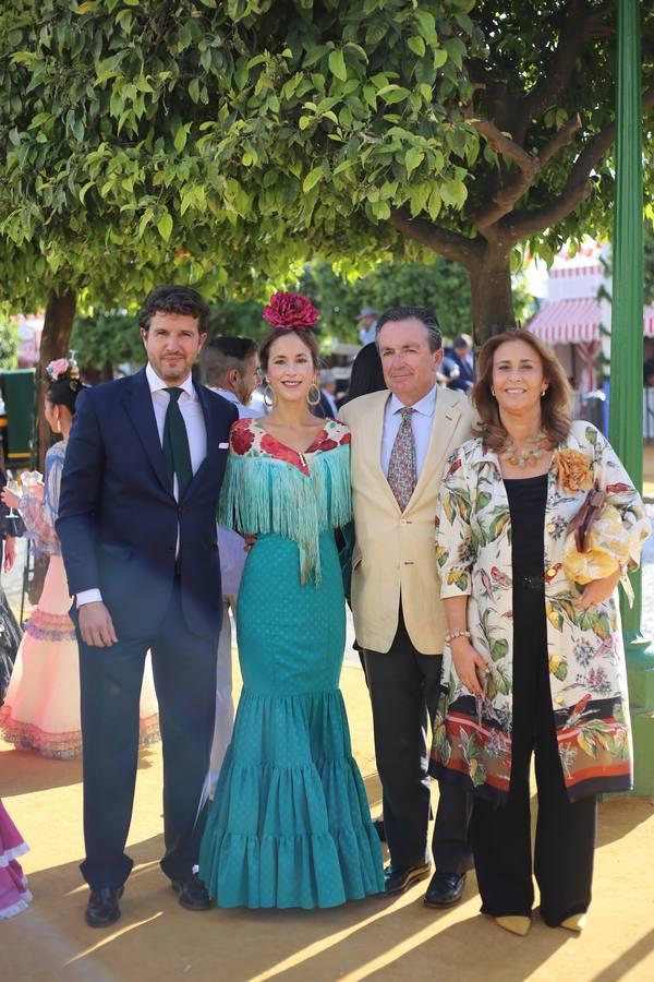 Ignacio Oraá, María Eugenia Fernández-Basterra, Rafael Fernández-Basterra y María Eugenia Sánchez Valdayo