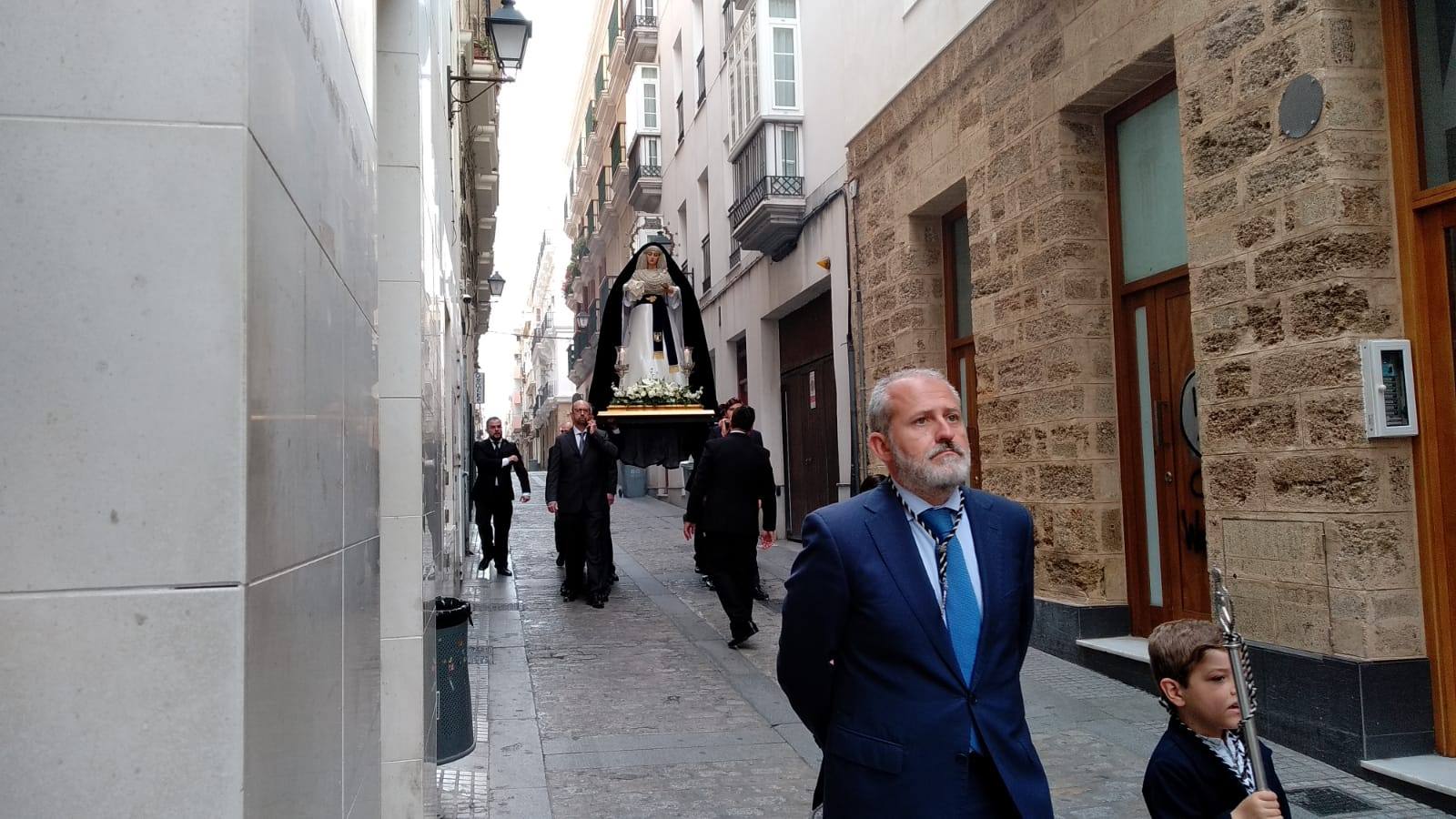 Visita de la Virgen de Desamparados a la Casa Oviedo