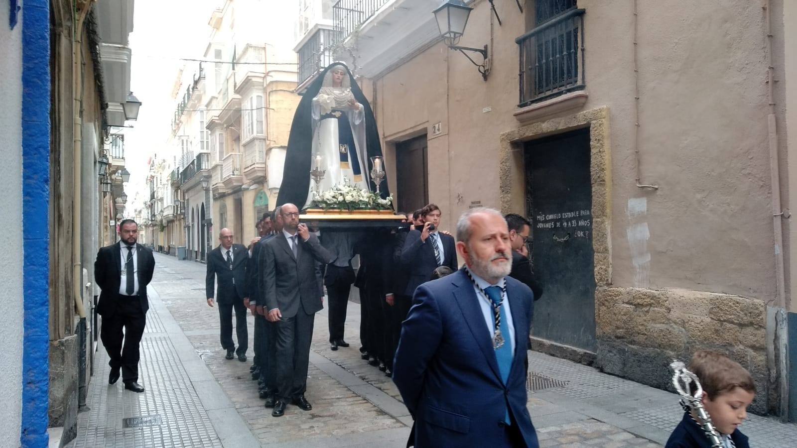 Visita de la Virgen de Desamparados a la Casa Oviedo