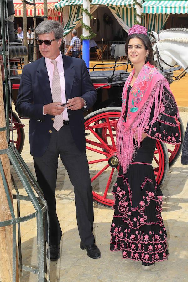 Cayetano Martínez de Iruhjo y Bárbara Mirjan. 