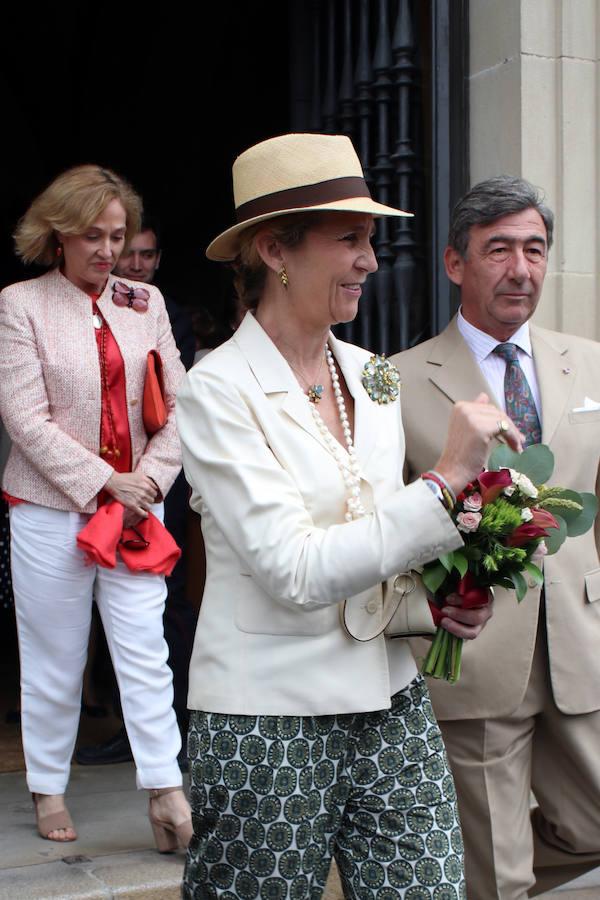 La Infanta Elena. 