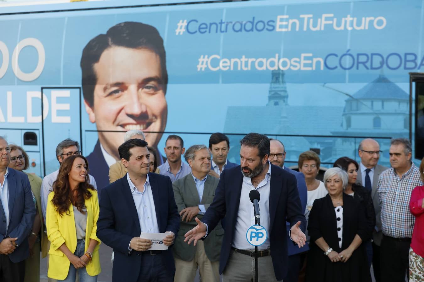 El arranque de campaña del PP de Córdoba, en imágenes