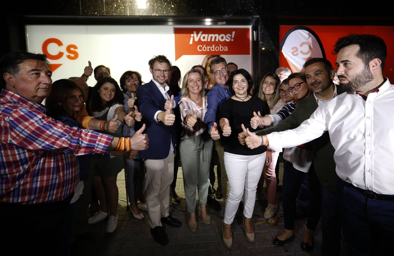 El arranque de la campaña de Ciudadanos en Córdoba, en imágenes