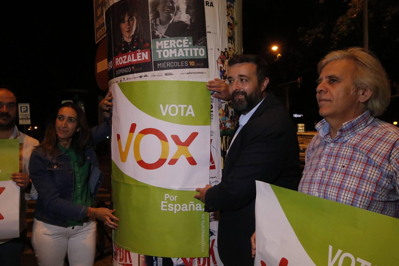 El inicio de campaña de Vox en Córdoba, en imágenes