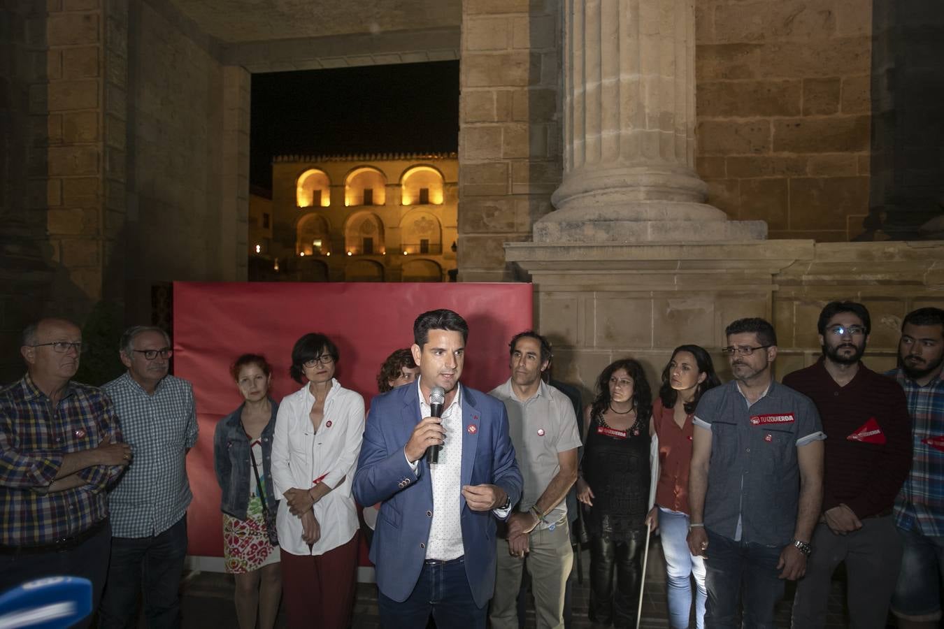 El inicio de la campaña de IU en Córdoba, en imágenes