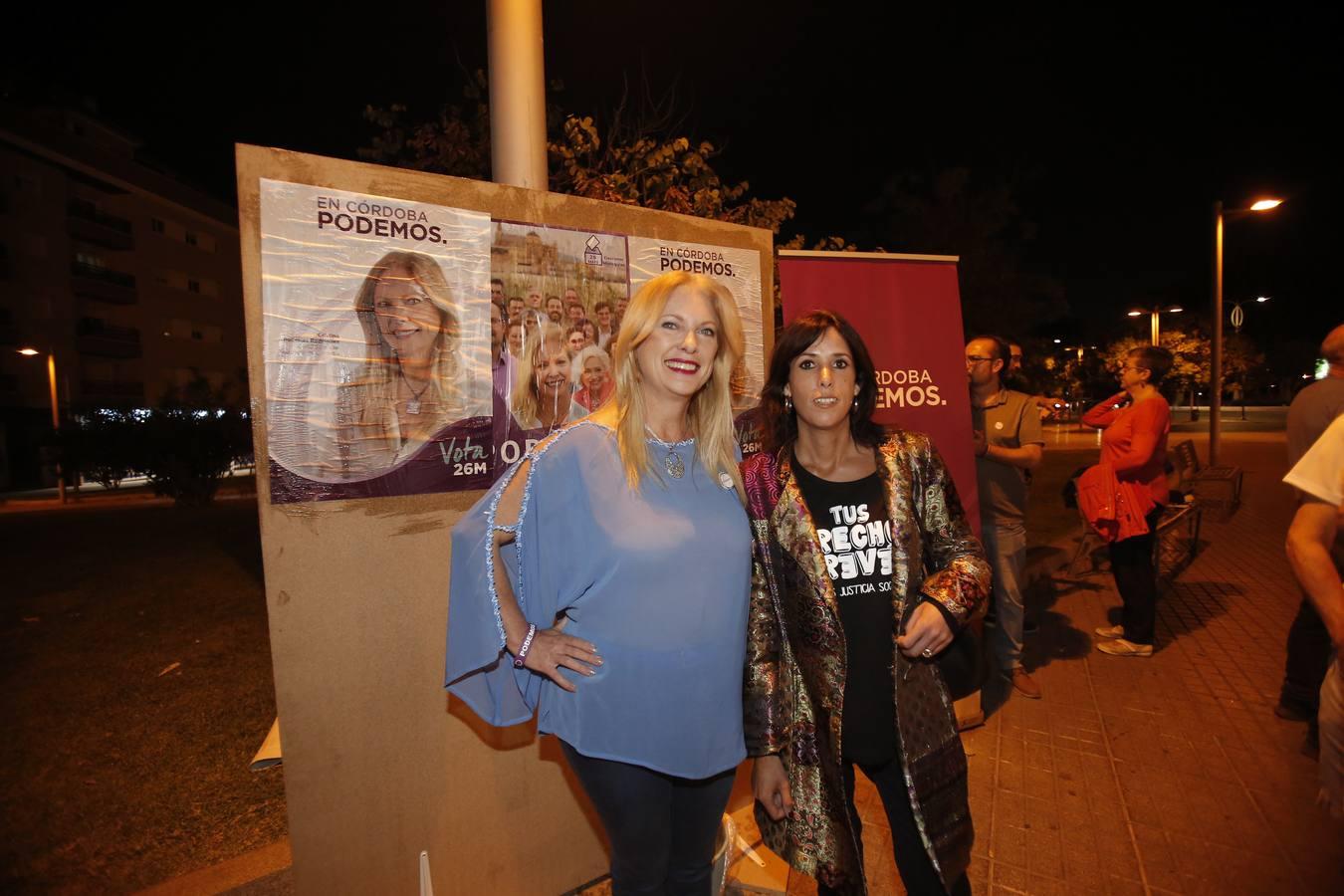 El arranque de la campaña electoral de Podemos Córdoba, en imágenes