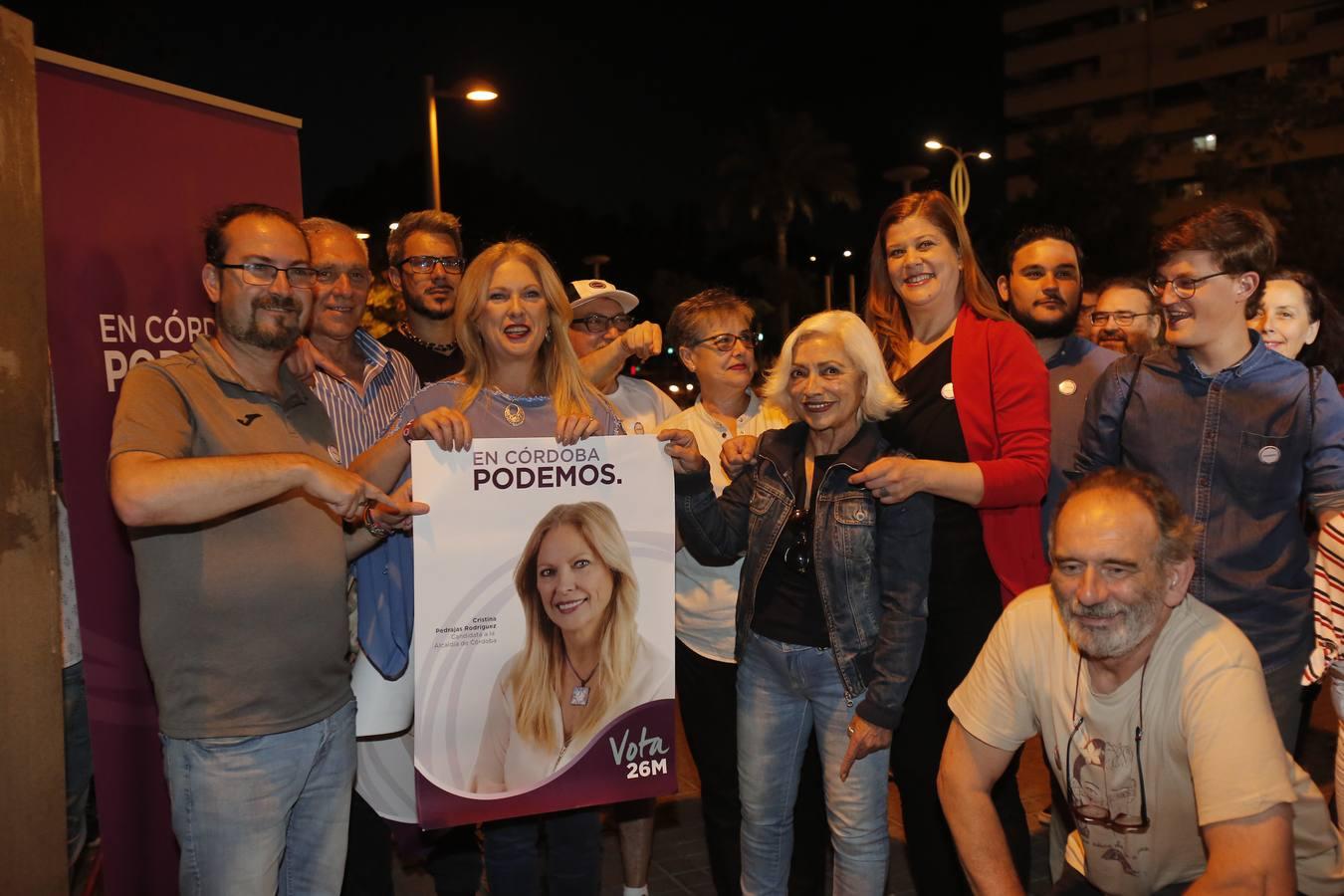 El arranque de la campaña electoral de Podemos Córdoba, en imágenes