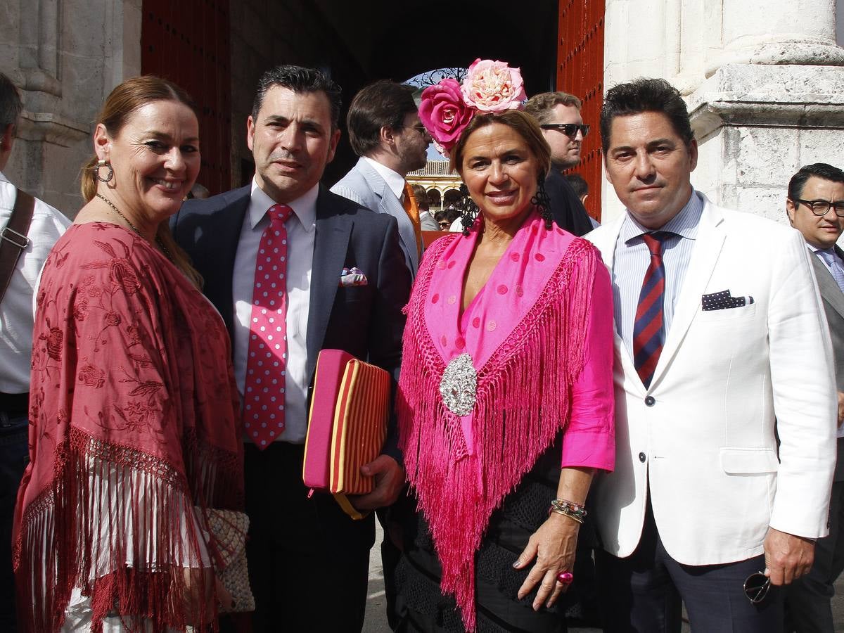 Eva Domínguez, Carlos Valera, Rosario Morales y Javier Turmo