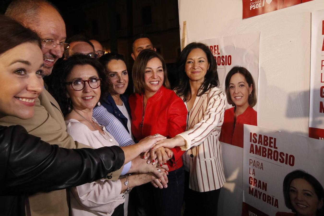 El inicio de la campaña del PSOE de Córdoba, en imágenes